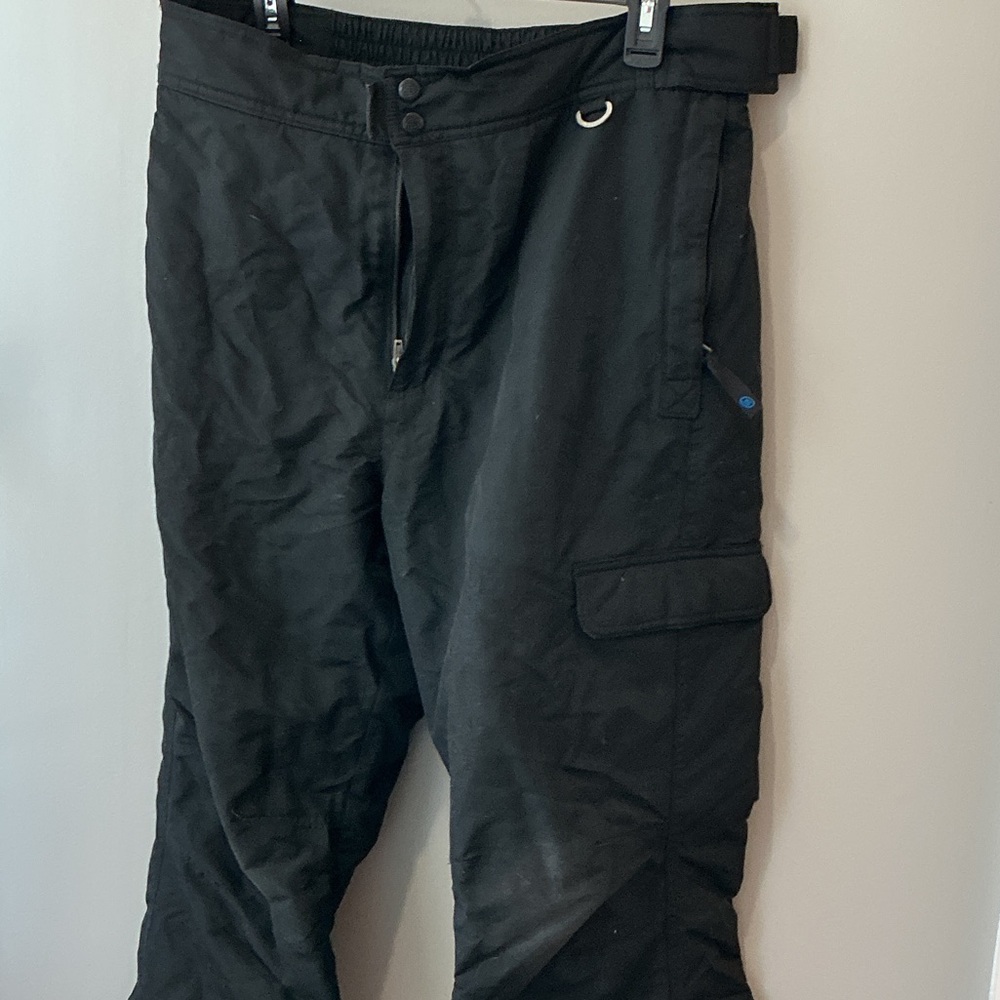 Men's Black snow pants